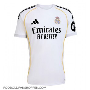Real Madrid Kylian Mbappe #9 Hjemmebanetrøje 2025-26 Kortærmet